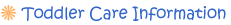 Toddler Daycare Information